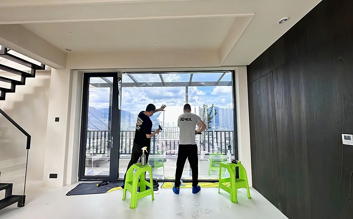 怎樣貼XPEL建筑膜才不起泡？